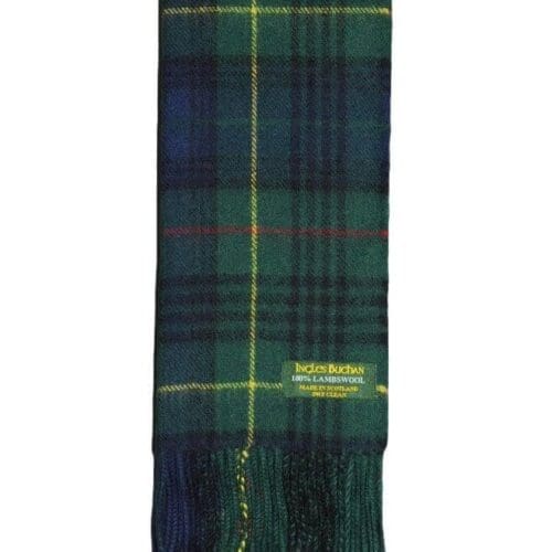 Stewart Hunting Lambswool Tartan Scarf