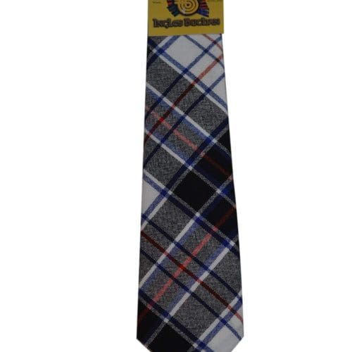 Men's Wool Tartan Tie - MacRae Dress Modern