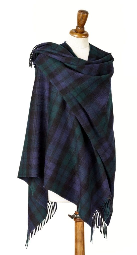 Tartan store shawl wrap