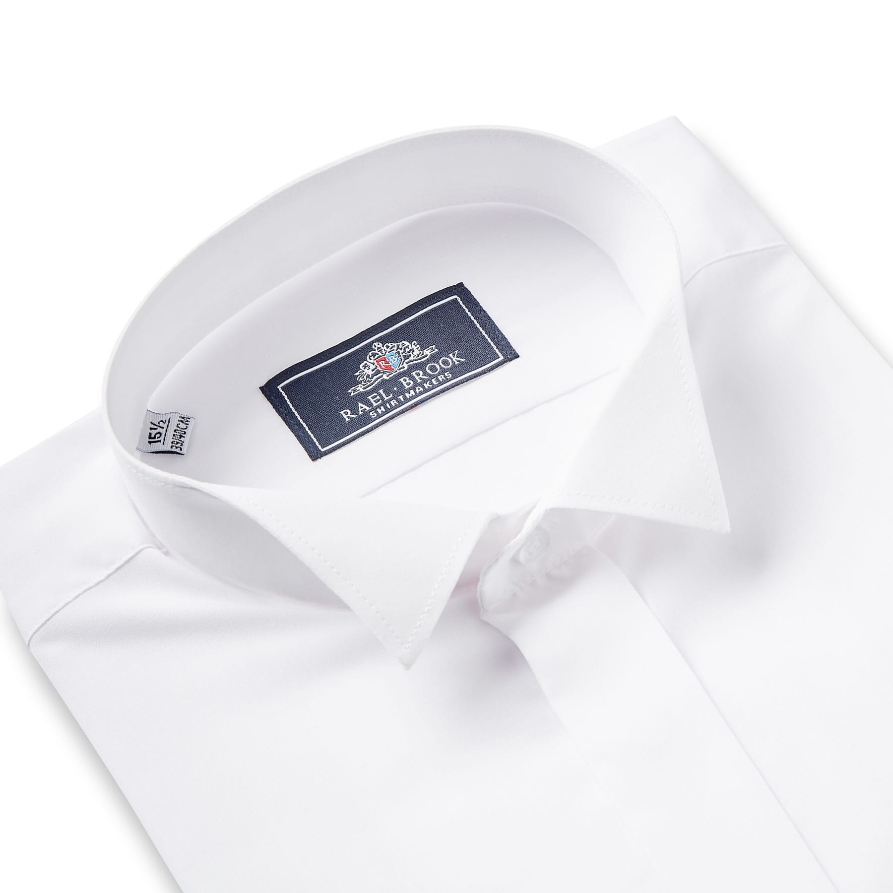 Plain Front Dress Shirt with Wing Collar - House of Henderson