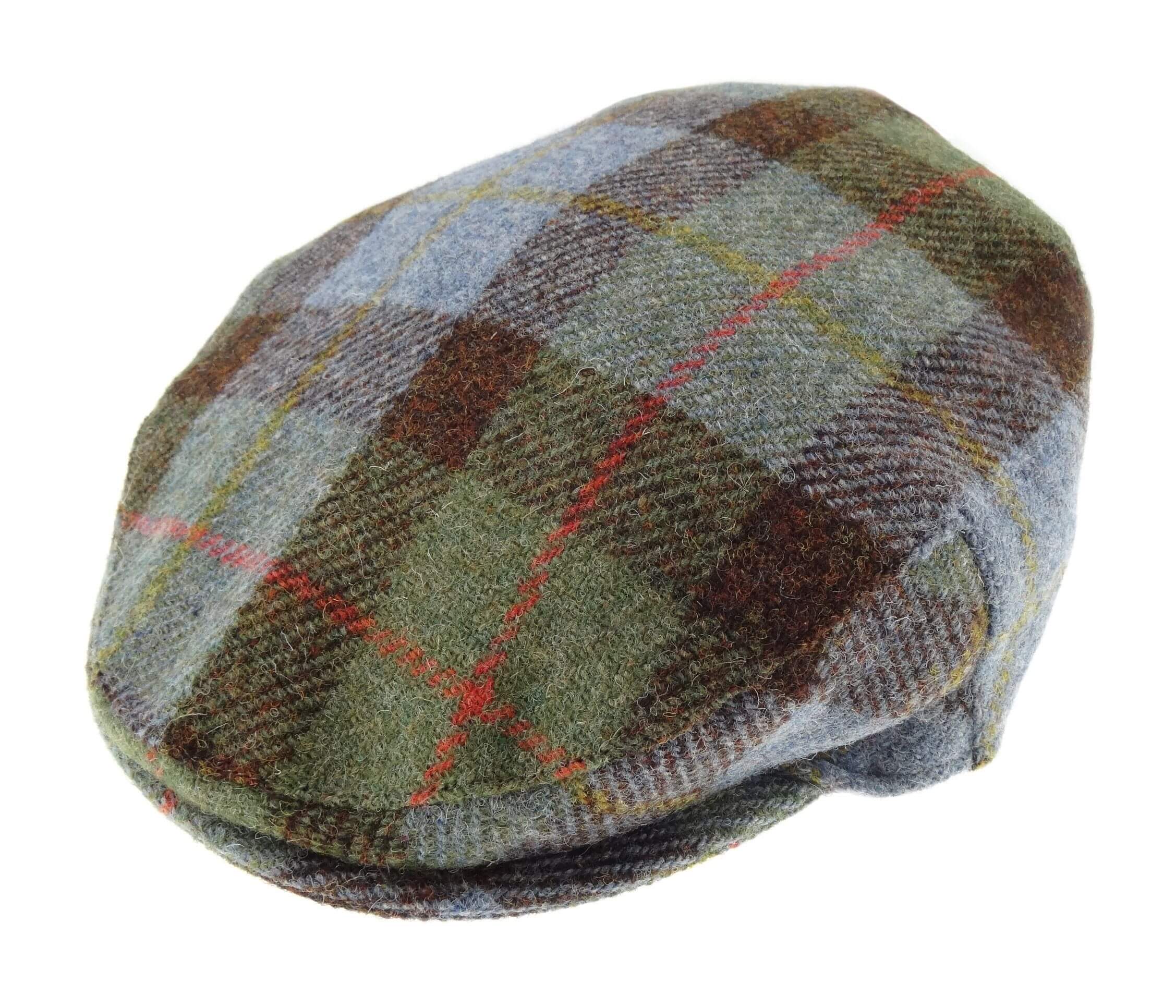 harris tweed flat cap