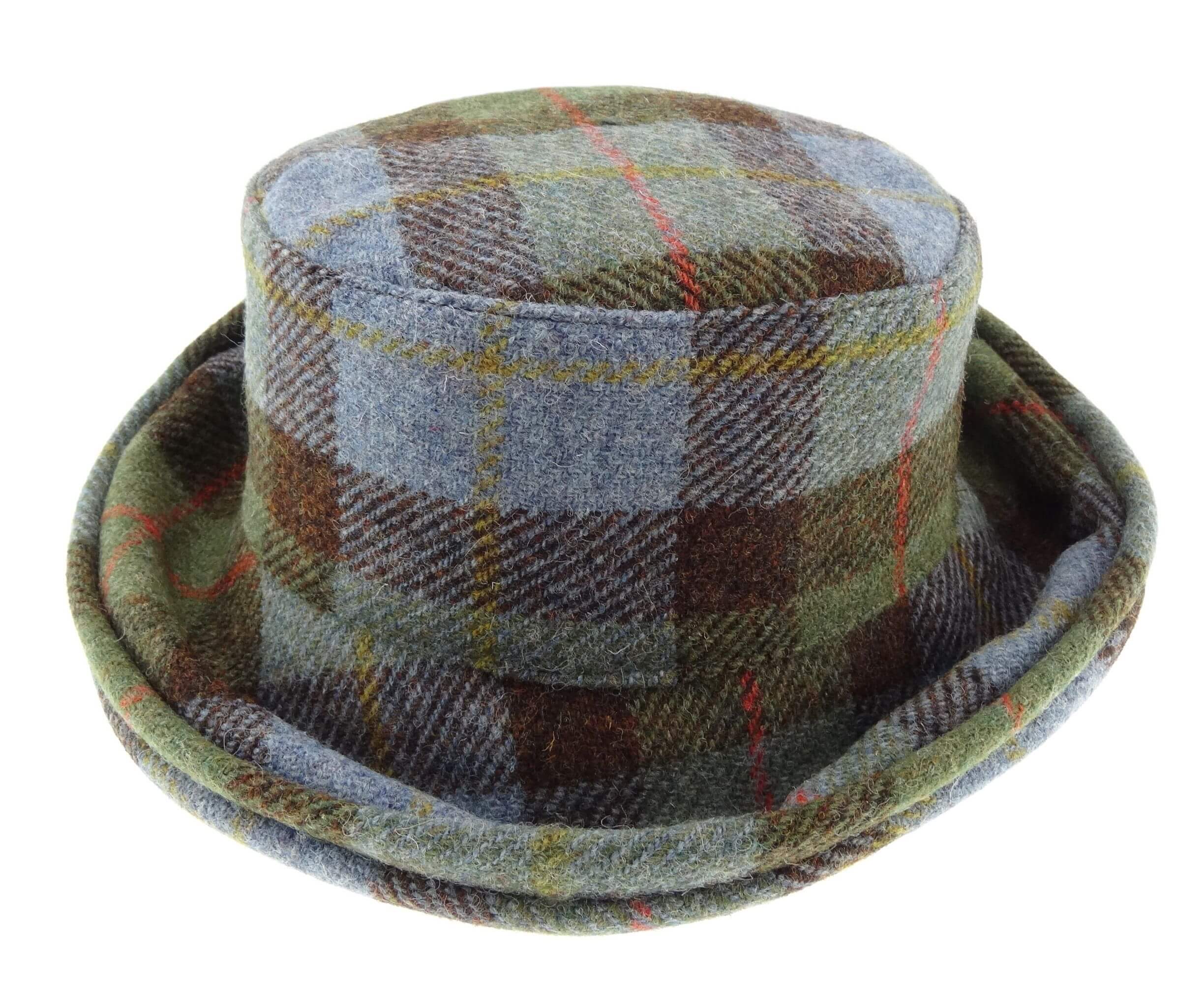 ladies tartan hat